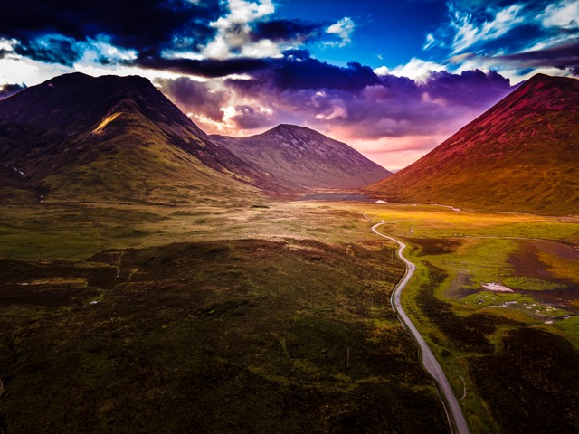 Auf Skye am Bl&aacute; Bheinn Car Park